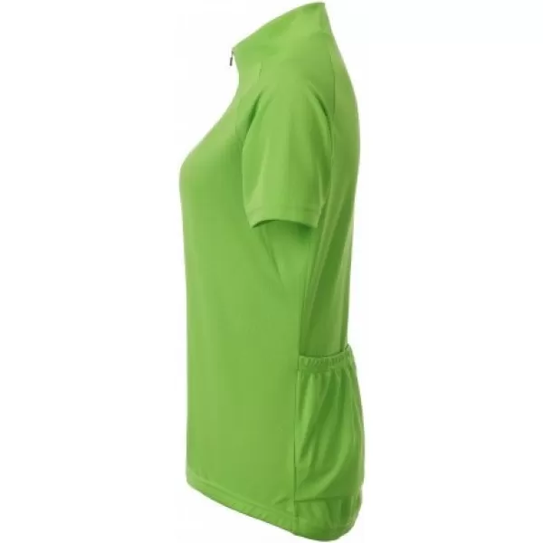  Dámsky cyklo dres ALTISPORT NoPrint NP/ALW115NJ LIME GREEN 
