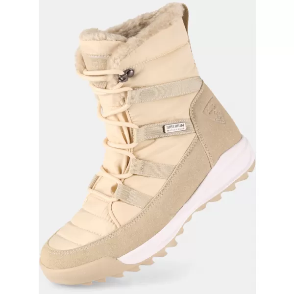  Dámske snehule KILPI CANDY HIGH WP-W WL0959KI béžová 