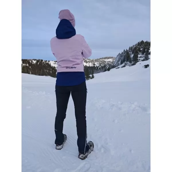  Dámska lyžiarska bunda HUSKY gambi l Pink/modrá 