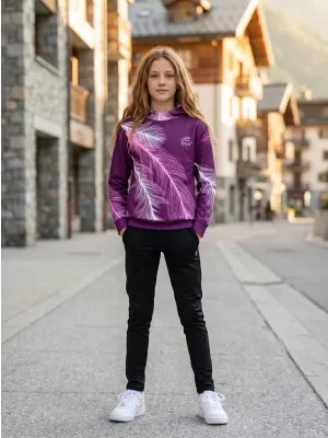 Detská prémiová funkčná mikina ALTISPORT VOJ/ALK001MI01 FUCHSIOVÁ