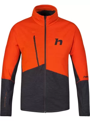 Pánska mikina HANNAH NIRO SPICY ORANGE/ANTHRACITE MEL