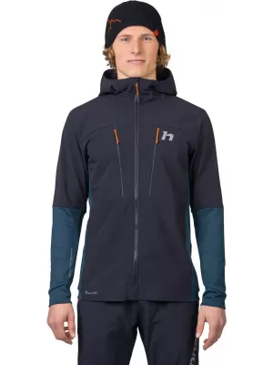 Pánska bunda HANNAH TRANE HOODY ANTHRACITE/STRATIFIED SEA