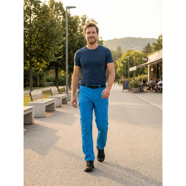  Pánske nohavice/kraťasy ALTISPORT NoPrint NP/ALM2021NJ BRIGHT BLUE 