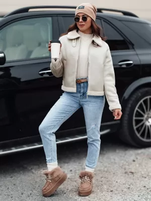 Dámska bunda DSTREET KASAMIRA TY4739 BIELA