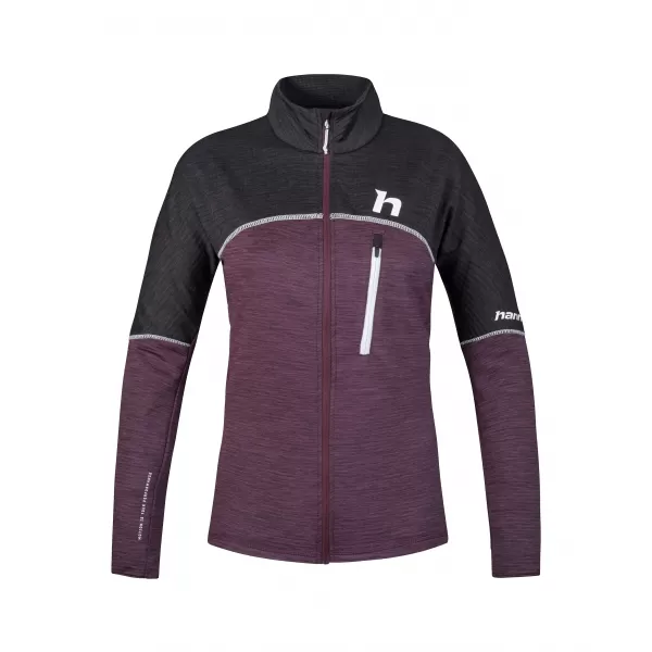  Dámska mikina HANNAH MEDA PRUNE PURPLE MEL 