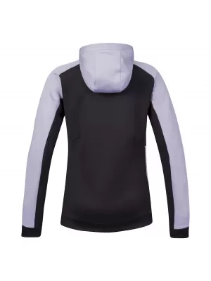 Dámska mikina HANNAH NELA HOODY LAVENDER AURA/ANTHRACITE