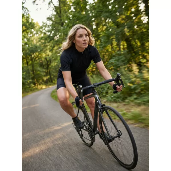  Dámsky cyklo dres ALTISPORT NoPrint NP/ALW115NJ BLACK 