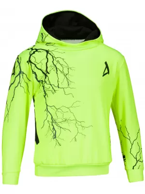 Detská funkčná mikina premium ALTISPORT VOJ/ALK004MI01 NEON YELLOW