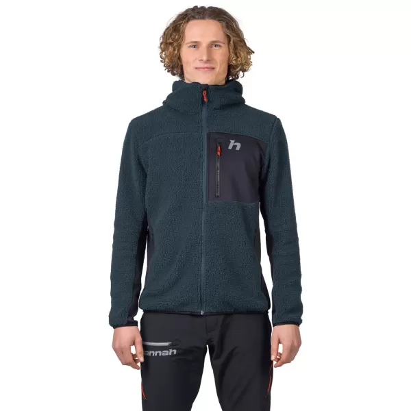  Pánska mikina HANNAH KODIAK HOODY STRATIFIED SEA/ANTHRACITE 