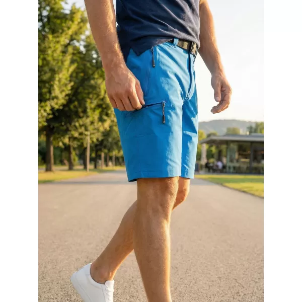  Pánske šortky ALTISPORT NoPrint NP/ALM4021NJ BRIGHT BLUE 