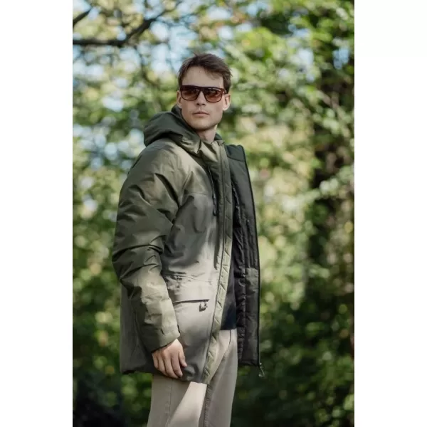  Pánska bunda HUSKY NEBET M DARK KHAKI 
