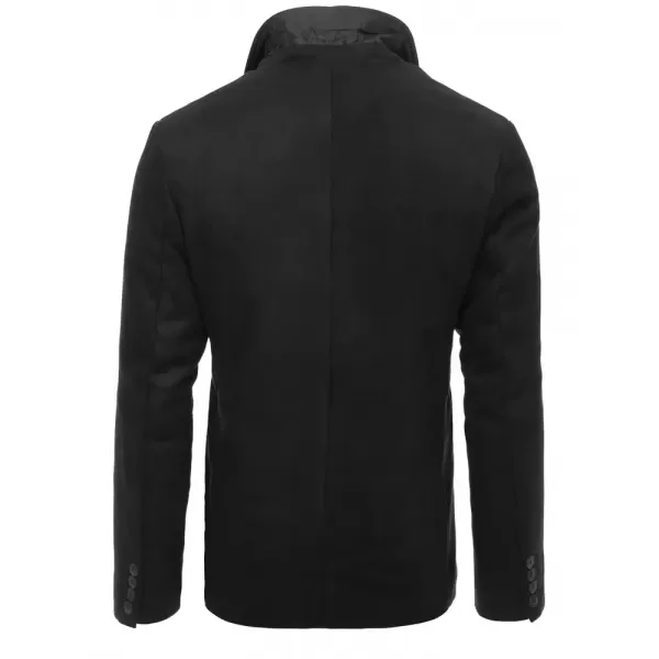  Pánsky kabát DSTREET cx0433 ČIERNA 
