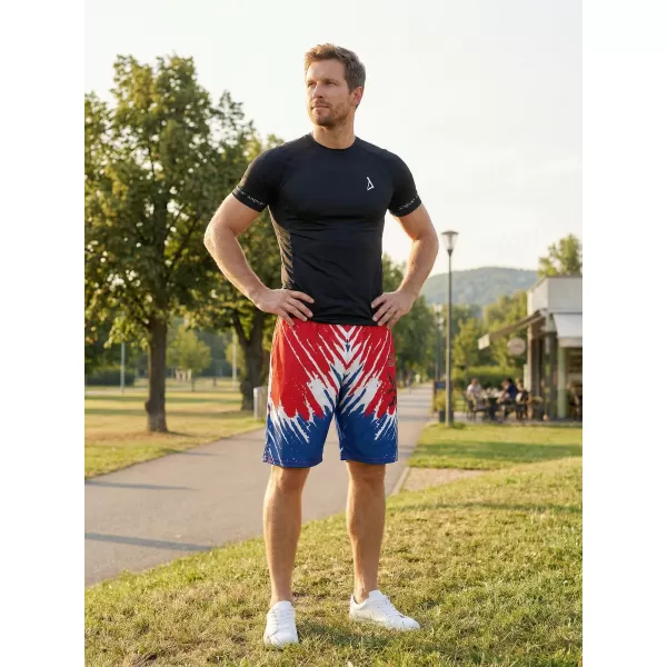  Pánske funkčné kraťasy bez vreciek premium ALTISPORT VOJ/ALM036KRA02 LEV 