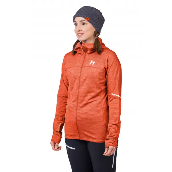  Dámska mikina HANNAH MEDA HOODY SPICY ORANGE MEL 