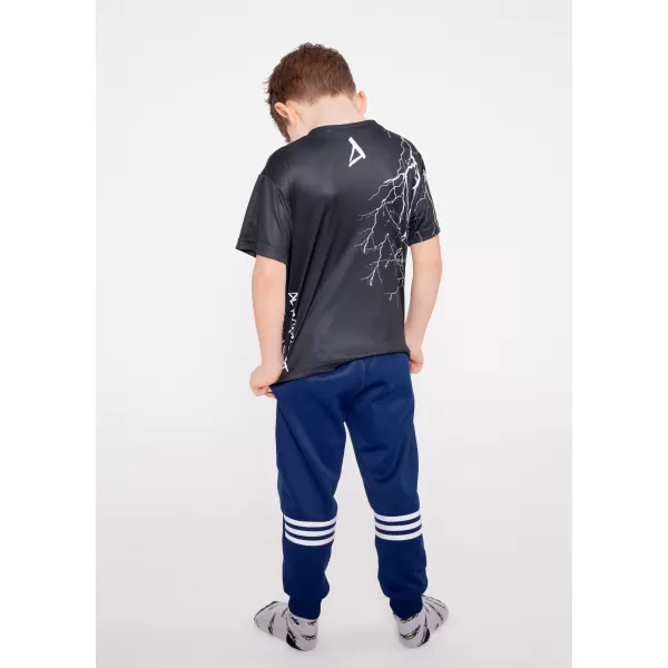  Detské funkčné tričko premium ALTISPORT VOJ/ALK004TR01 ČIERNOBIELA 