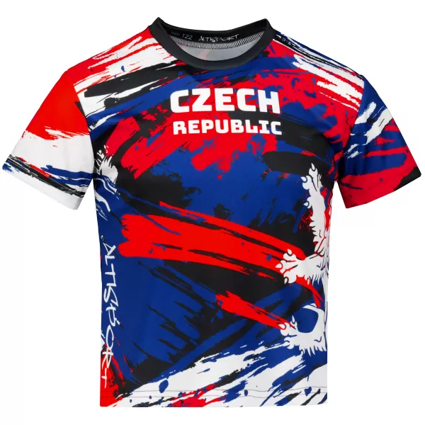  Detské funkčné tričko premium ALTISPORT VOJ/ALK036TR01 ČERVENÁ 