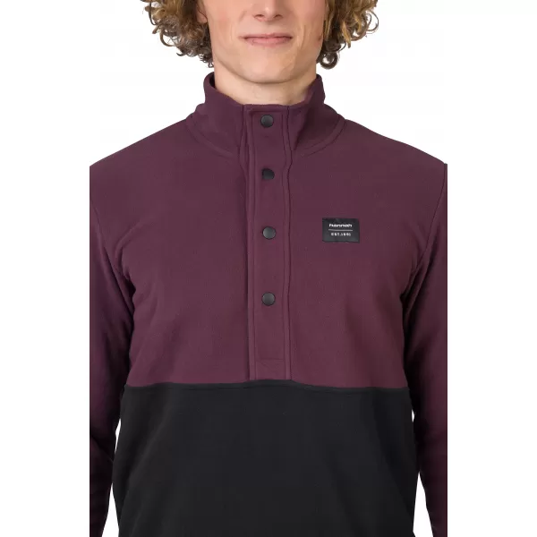  Pánska mikina HANNAH MINT FIG/ANTHRACITE 