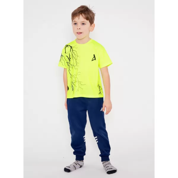  Detské funkčné tričko premium ALTISPORT VOJ/ALK004TR01 NEON YELLOW 