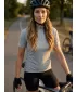 Dámsky cyklo dres ALTISPORT NoPrint NP/ALW115NJ SILVER