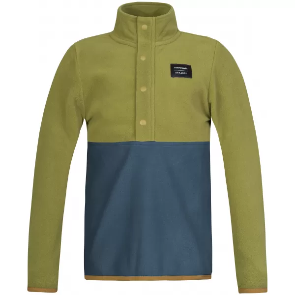  Detská mikina HANNAH MINT JR OLIVE BRANCH/STRATIFIED SEA 