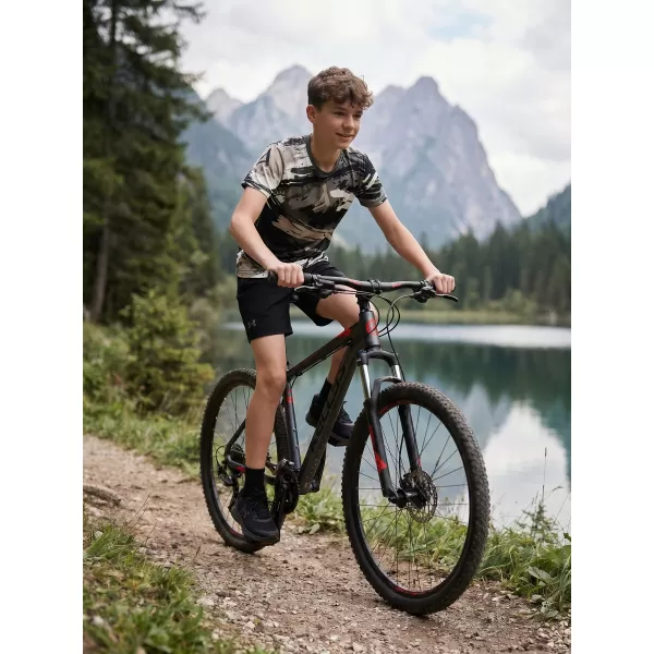  Detské funkčné tričko premium ALTISPORT VOJ/ALK014TR01 ČIERNA/ŠEDÁ 