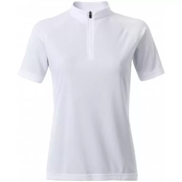  Dámsky cyklo dres ALTISPORT NoPrint NP/ALW115NJ WHITE 