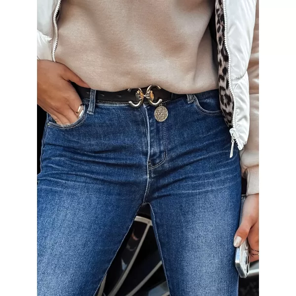  Dámske džínsy DSTREET JEANLIFE UY2195 MODRÁ 