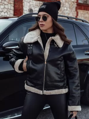 Dámska bunda DSTREET SHEREB ty4756 ČIERNA