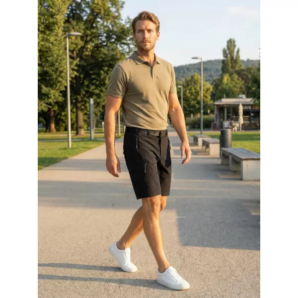  Pánske šortky ALTISPORT NoPrint NP/ALM4021NJ BLACK 
