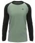 Pánske tričko s dlhým rukávom HANNAH TAREGAN L/S ANTHRACITE/LILY PAD