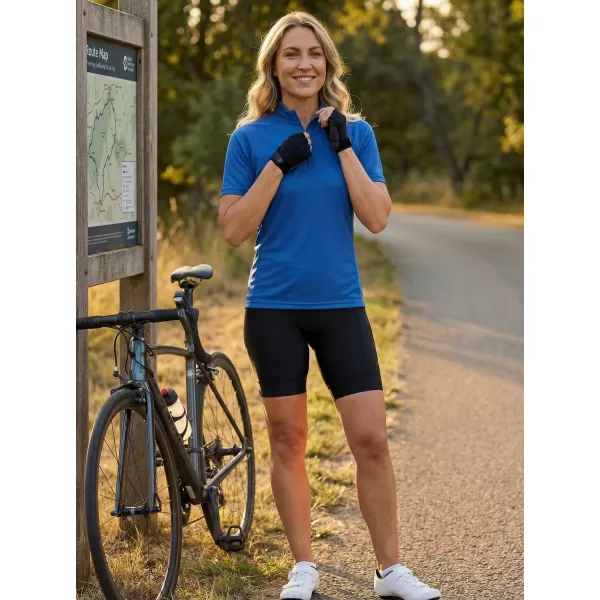  Dámsky cyklo dres ALTISPORT NoPrint NP/ALW115NJ ROYAL 