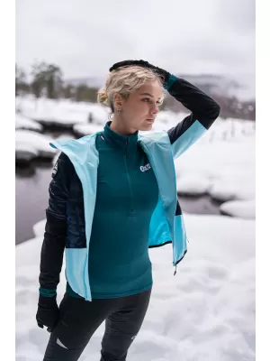 Dámske termo tričko NORDBLANC FLOATY NBBLD7975 zelená