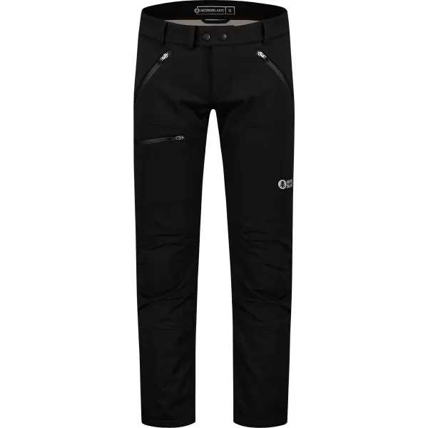  Pánske softshellové nohavice NORDBLANC BOLDNESS NBFPM8094 čierna 