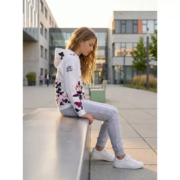  Detská funkčná mikina premium ALTISPORT VOJ/ALK022MI01 biela 