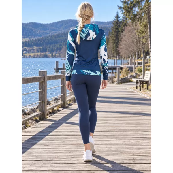  Dámska funkčná mikina premium ALTISPORT VOJ/ALW039MI01 NAVY 