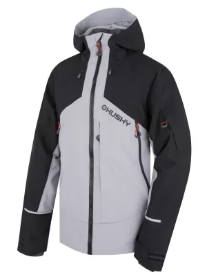 Pánska lyžiarska bunda HUSKY Geilo M Gray/Black