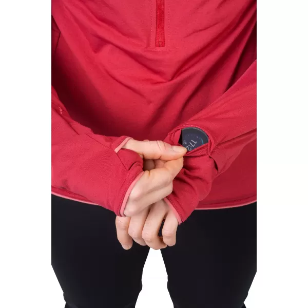  Dámska mikina HANNAH ELI HZ GARNET MEL 