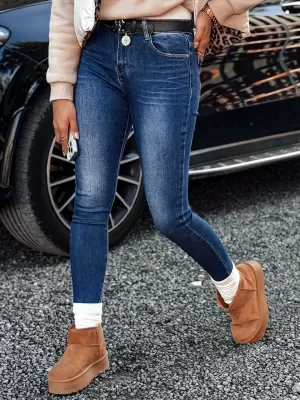 Dámske džínsy DSTREET JEANLIFE UY2195 MODRÁ