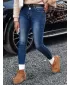 Dámske džínsy DSTREET JEANLIFE UY2195 MODRÁ