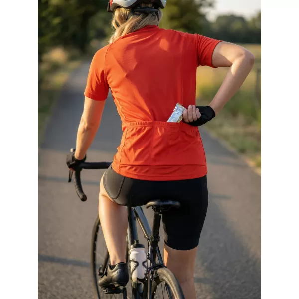 Dámsky cyklo dres ALTISPORT NoPrint NP/ALW115NJ BRIGHT ORANGE 