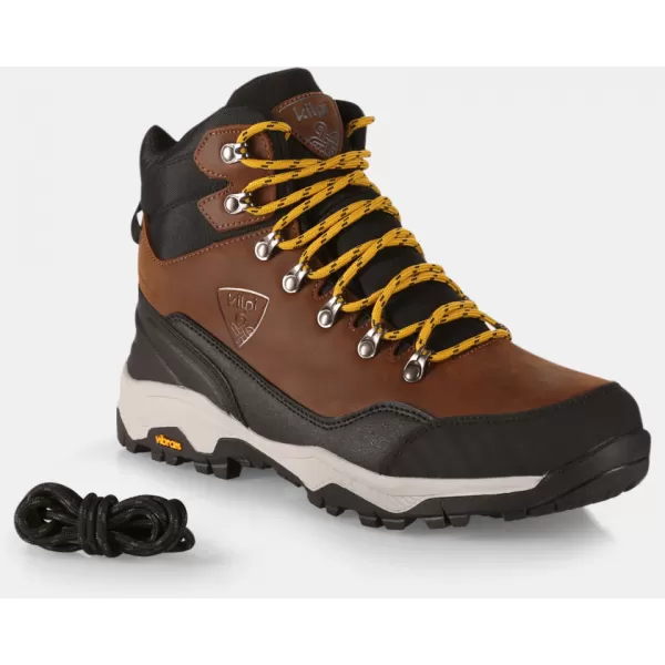  Dámska outdoorová vysoká obuv KILPI TRACKER HIGH WP-U WU0951KI hnedá 