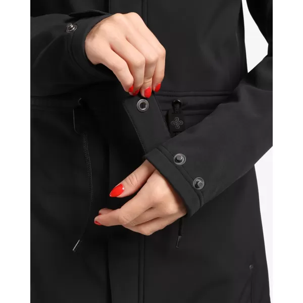  Dámsky softshellový kabát KILPI LASIKA-W WL0136KI čierna 