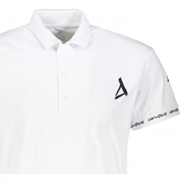  Pánske funkčné tričko s golierom premium ALTISPORT VOJ/ALM000TR05 biela 
