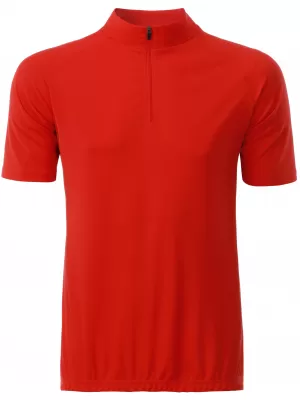 Pánsky cyklo dres ALTISPORT NoPrint NP/ALM215NJ BRIGHT ORANGE