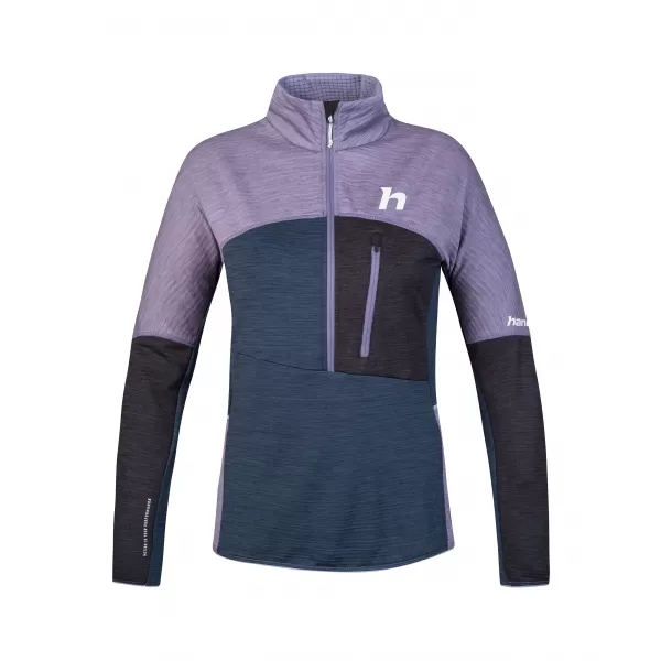  Dámska mikina HANNAH MEDA HZ LAVENDER GRAY/STRATIFIED SA ML 