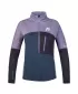 Dámska mikina HANNAH MEDA HZ LAVENDER GRAY/STRATIFIED SA ML