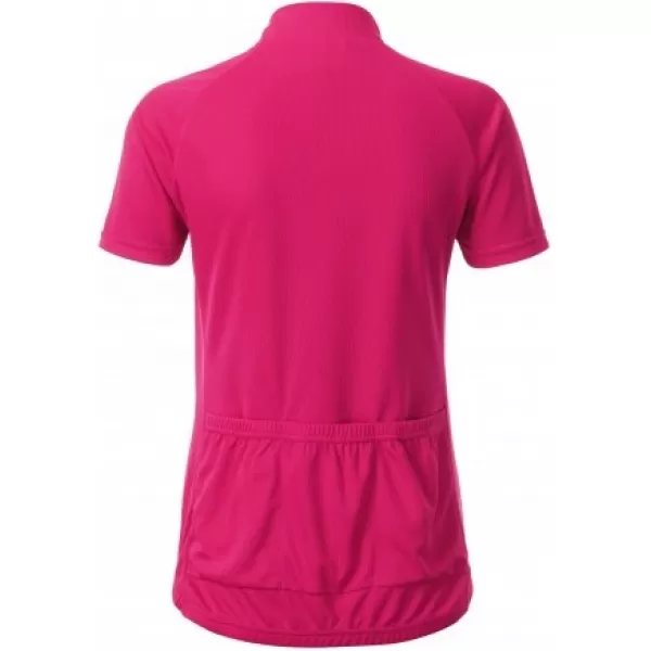  Dámsky cyklo dres ALTISPORT NoPrint NP/ALW115NJ BRIGHT PINK 