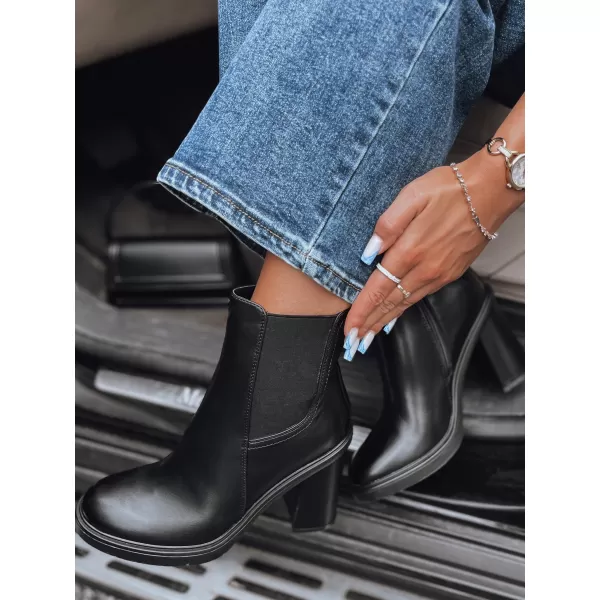  Dámske topánky DSTREET STYLOBOOT ČIERNA 