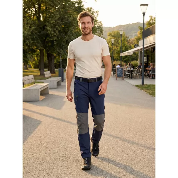  Pánske nohavice ALTISPORT NoPrint NP/ALM6021NJ NAVY/CARBON 
