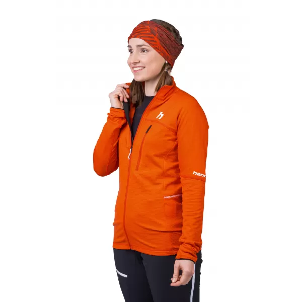  Dámska mikina HANNAH MEDA SPICY ORANGE MEL 